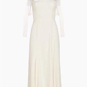 Reformation Kairo Crepe Midi-Dress (Bridal)